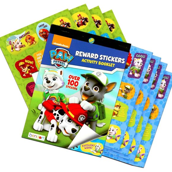 Paw Patrol Reward Stickers and Activity Booklet - Over 100 Stickers - Picture 1 of 1